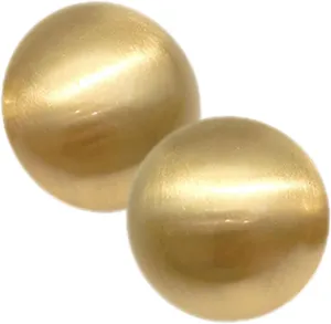 1 Pair Simplicity Dome Earrings for Women Bold Circular Design Vintage Style Minimalist Earrings Lightweight Comfortable for Outfits