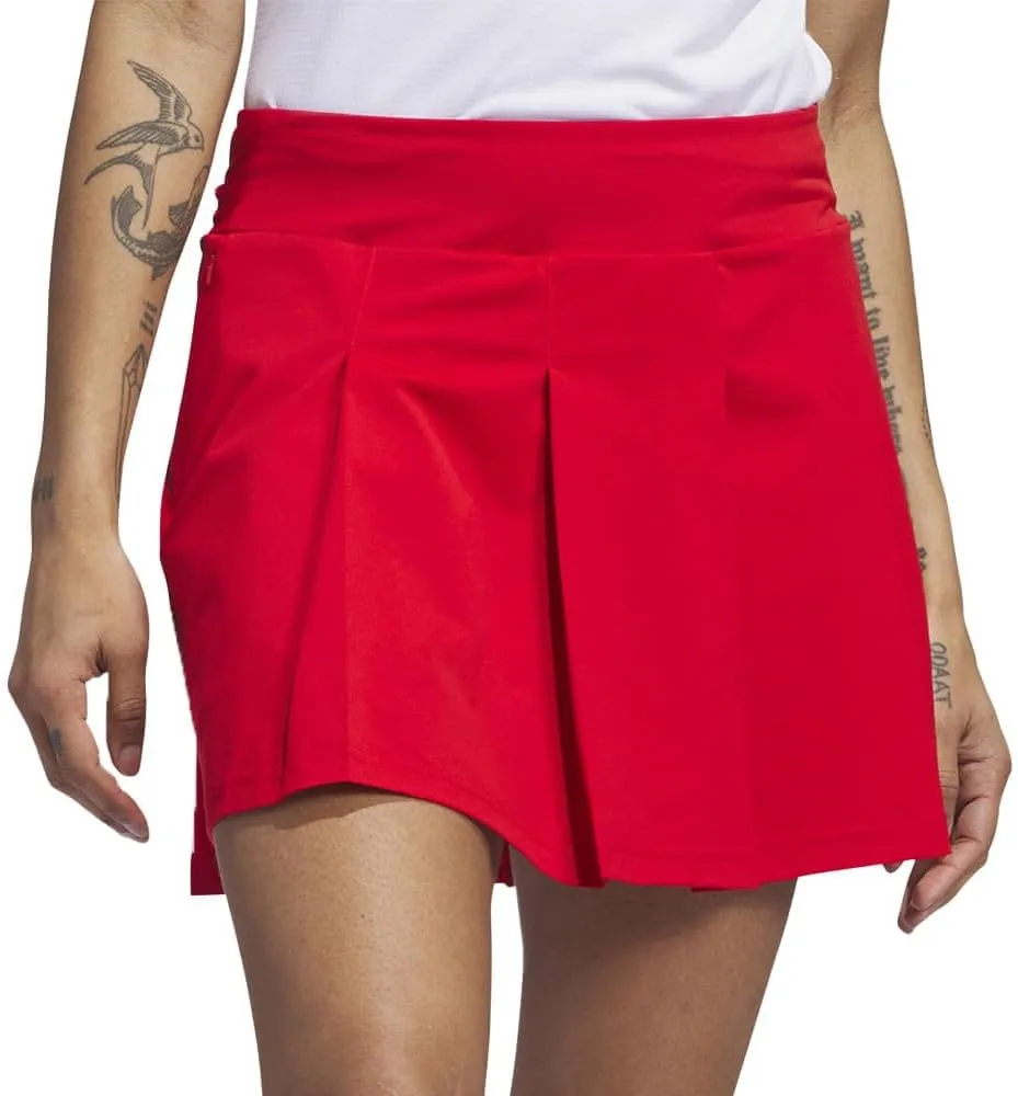 adidas Women's Ultimate365 Tour Pleated Skort
