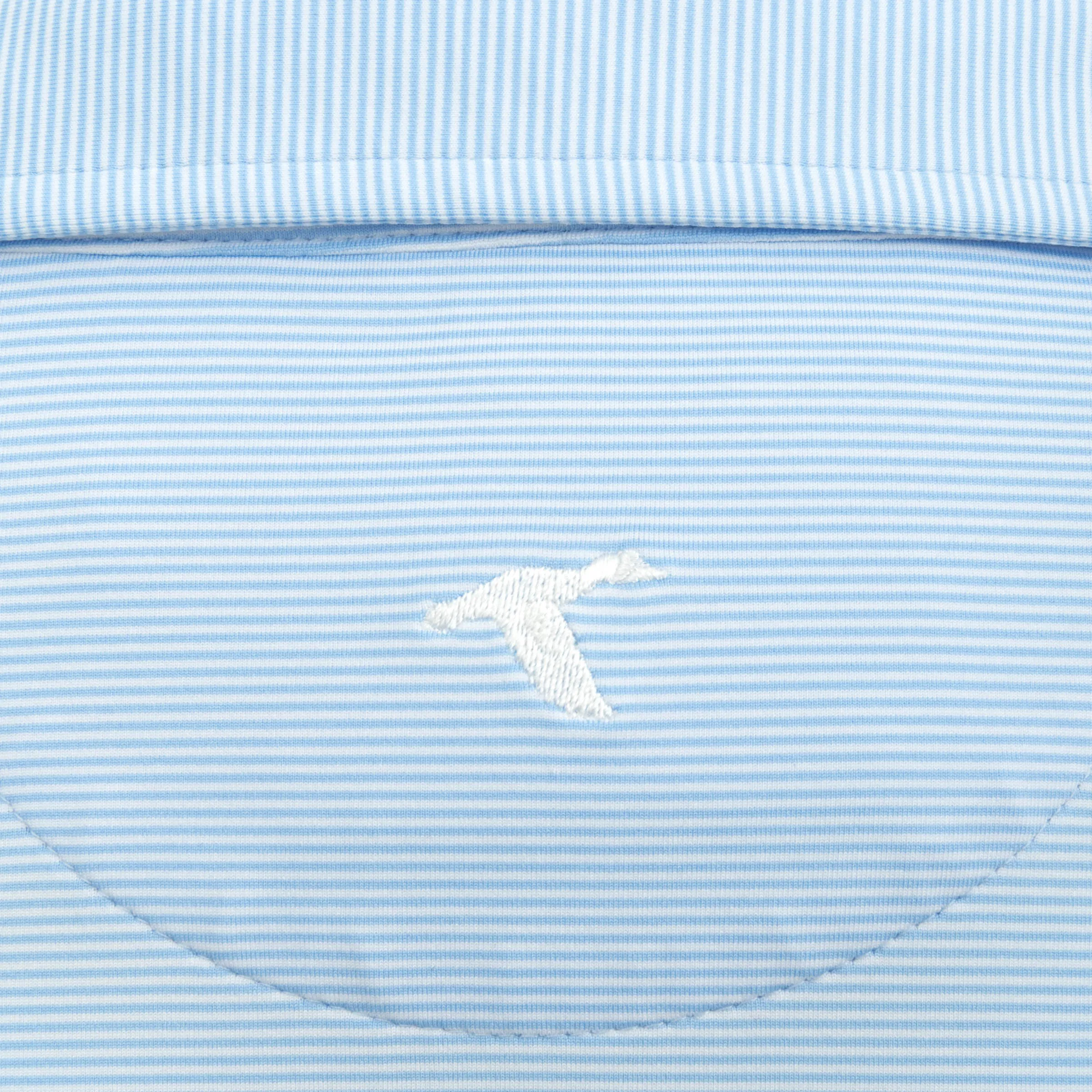 Alabama Pinstripe Performance Polo