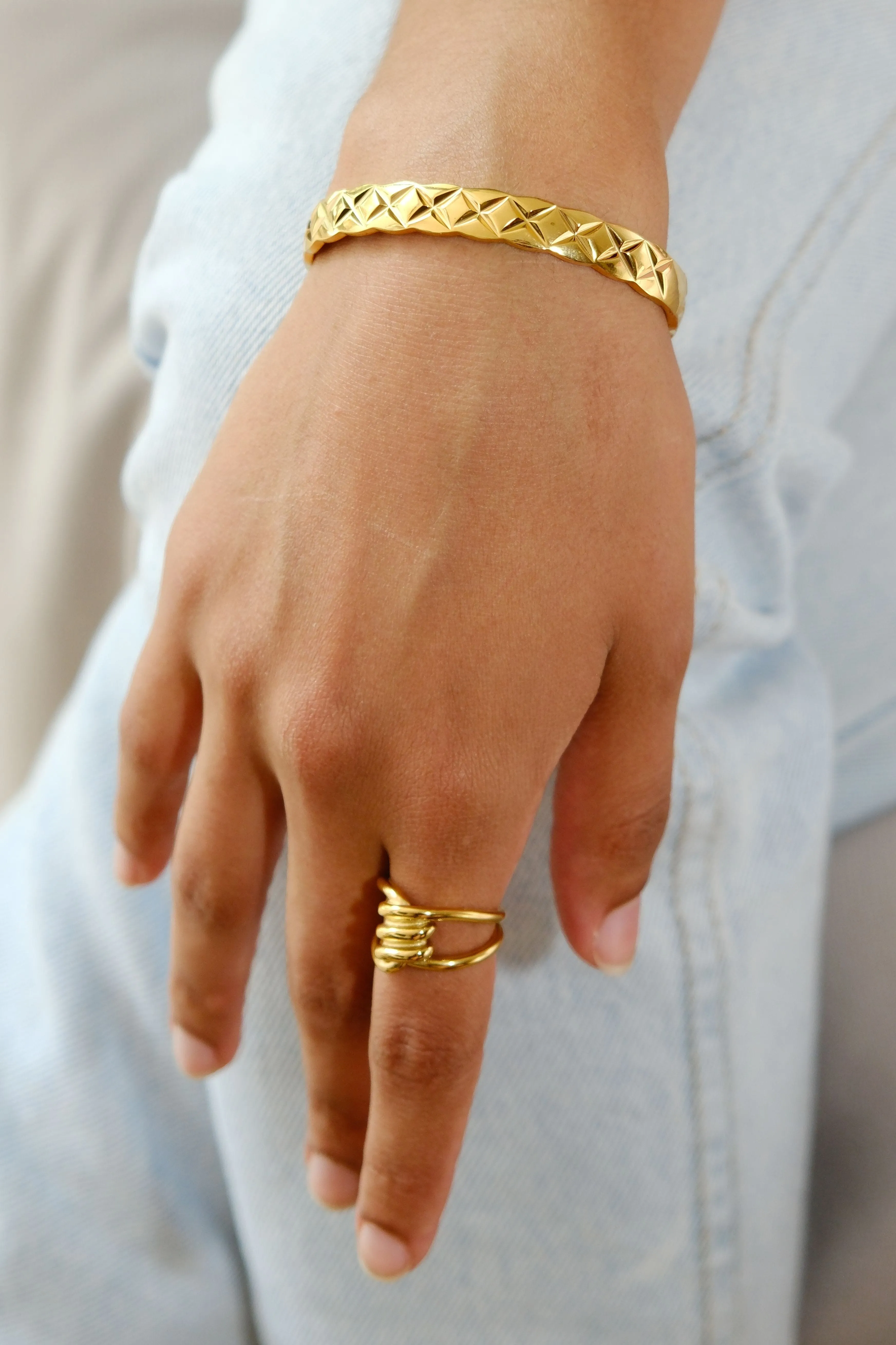 All Wrapped Up Stacking Ring