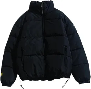 Autumn/Winter Men Warm Parkas Streetwear Cotton jackets Coats Slim Male Jackets Solid Windproof Padded Coat Mens tops