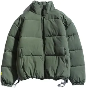 Autumn/Winter Men Warm Parkas Streetwear Cotton jackets Coats Slim Male Jackets Solid Windproof Padded Coat Mens tops
