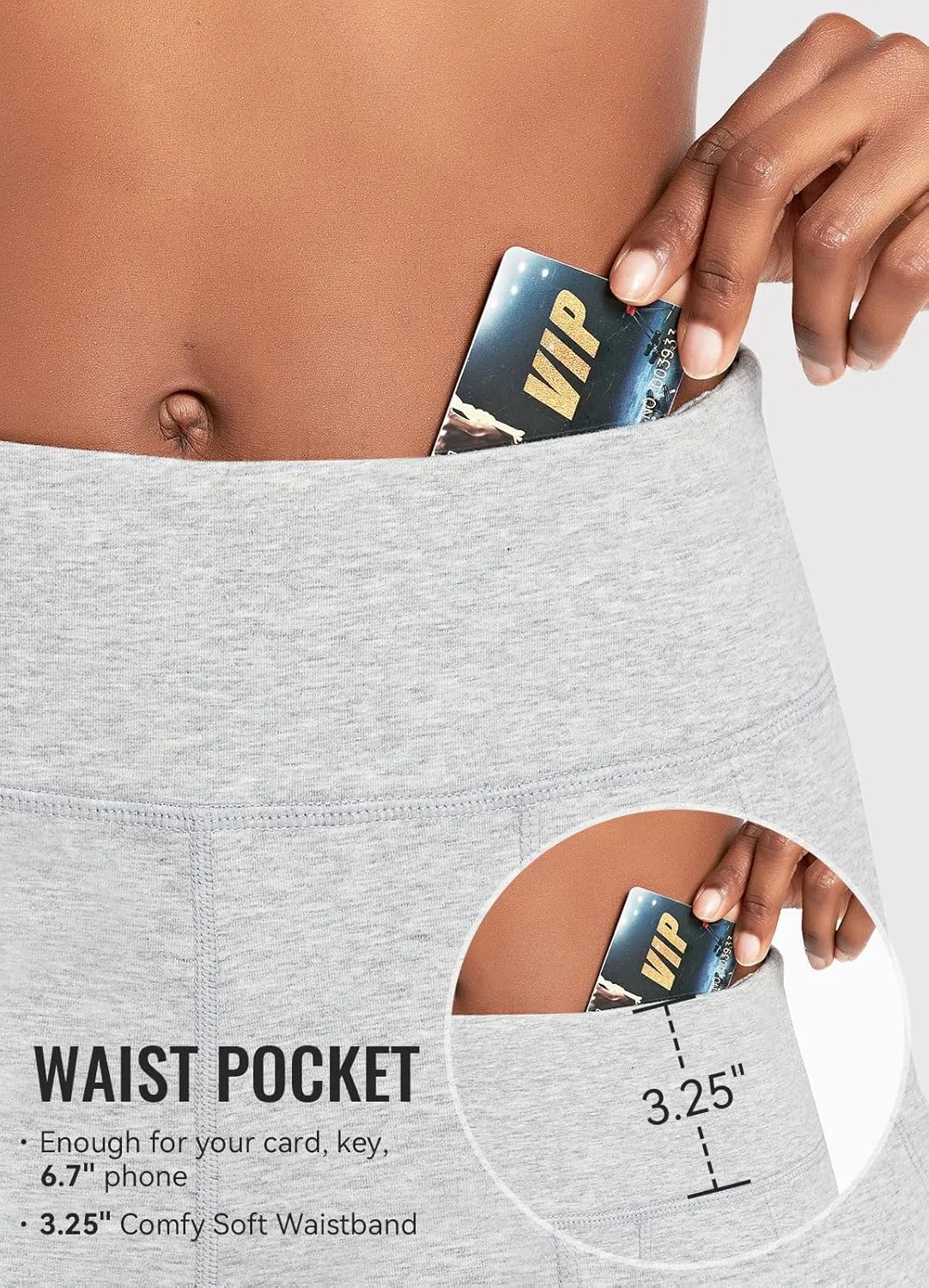 baleaf Bermuda Shorts for Women High Waisted 7'' Athletic Long Workout Running Shorts with 3 Pockets