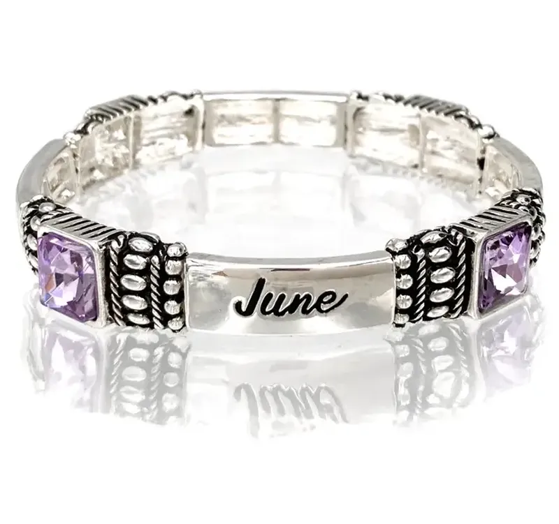 Birthstone Gemstone Bracelet - Variety