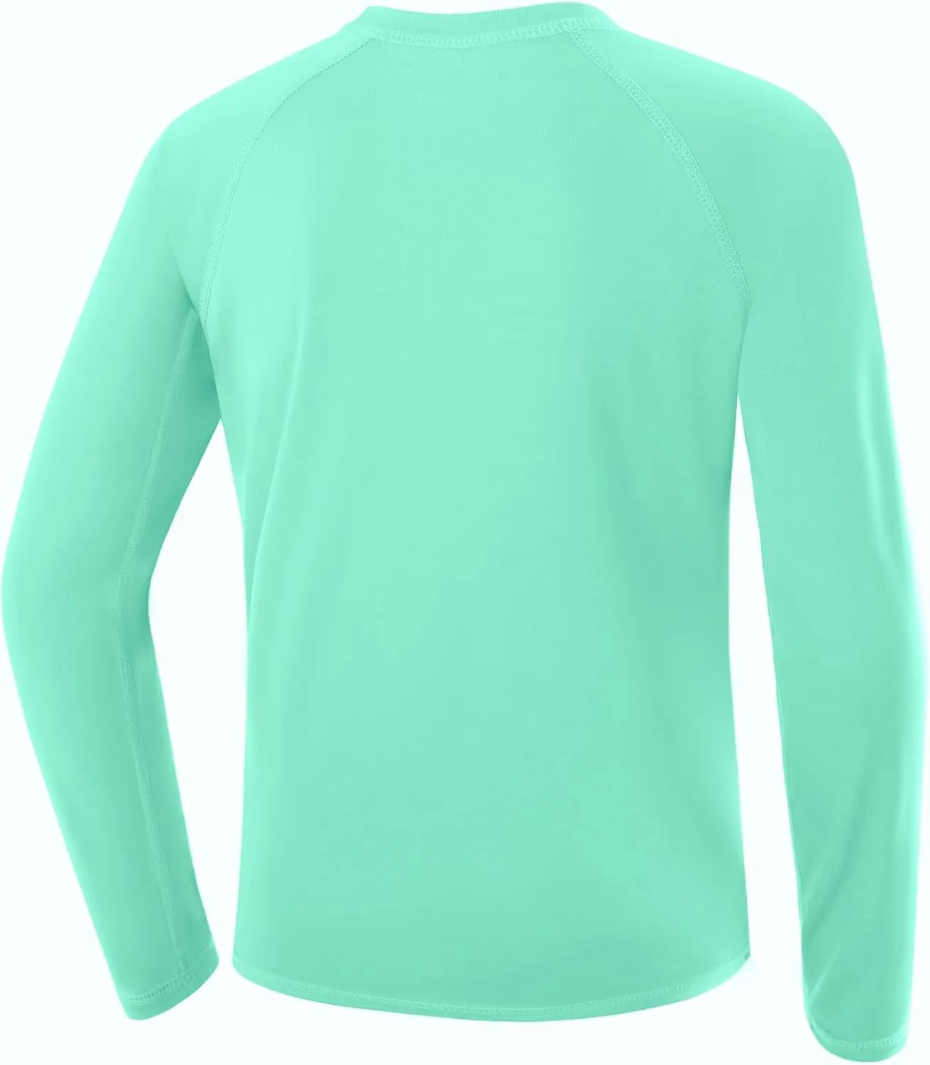 Boys Rash Guard Long Sleeve UPF 50  Kids Swim Shirts Youth Quick Dry Sun Water Shirt for Fishing