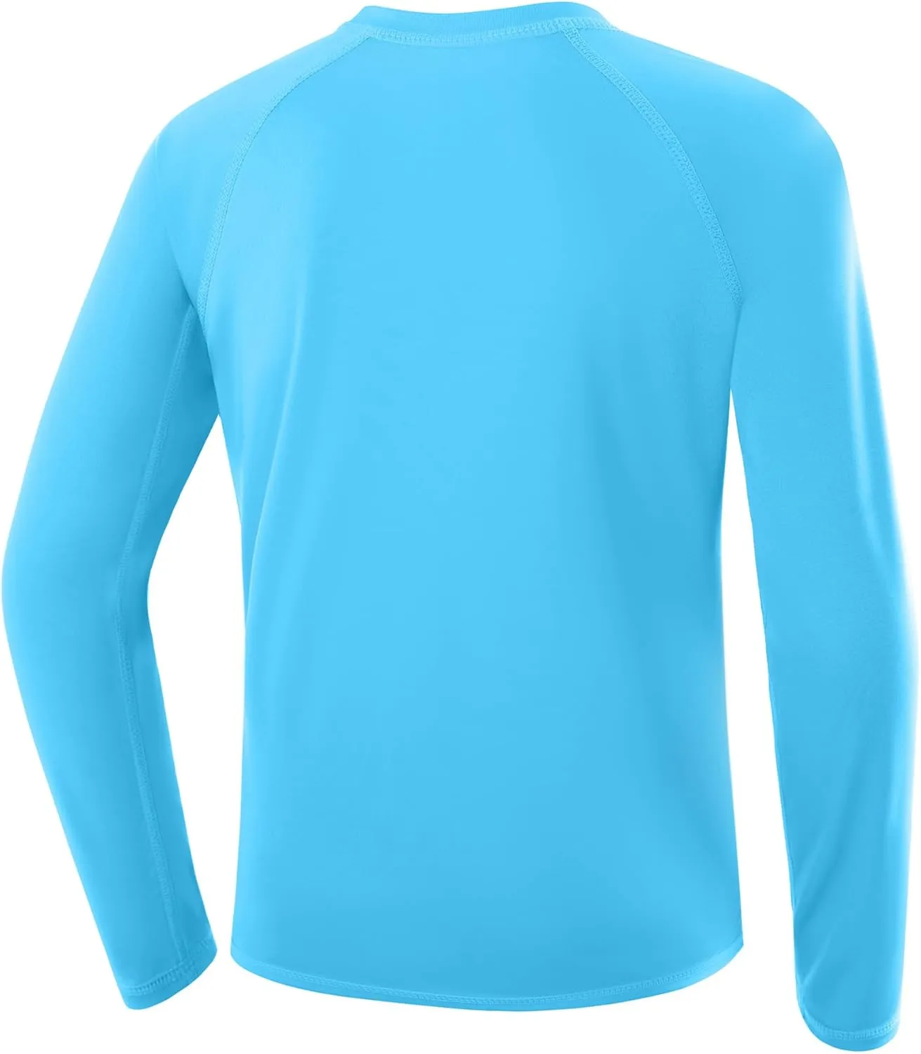 Boys Rash Guard Long Sleeve UPF 50  Kids Swim Shirts Youth Quick Dry Sun Water Shirt for Fishing