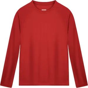 Boys Rash Guard Long Sleeve UPF 50  Kids Swim Shirts Youth Quick Dry Sun Water Shirt for Fishing