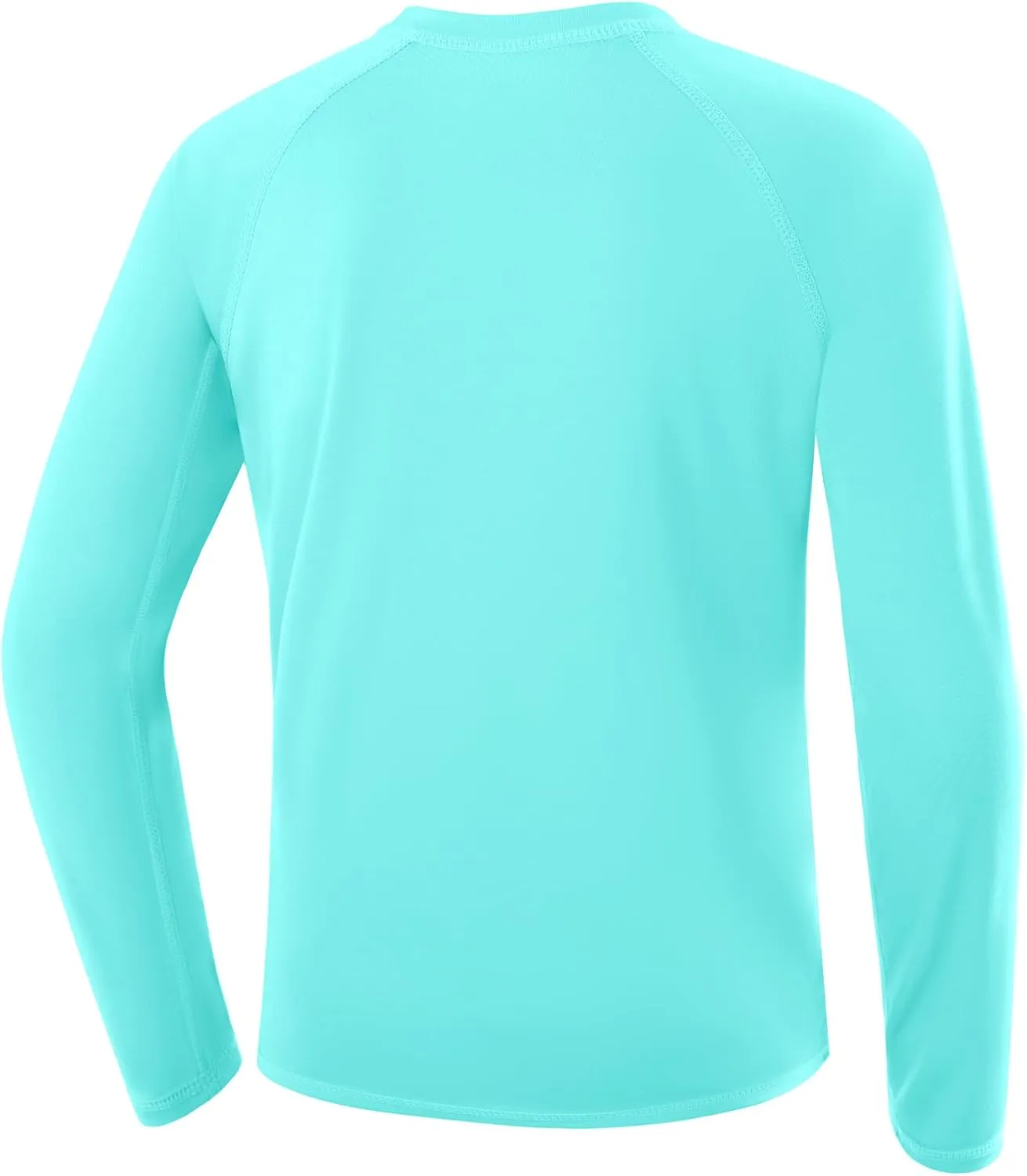 Boys Rash Guard Long Sleeve UPF 50  Kids Swim Shirts Youth Quick Dry Sun Water Shirt for Fishing