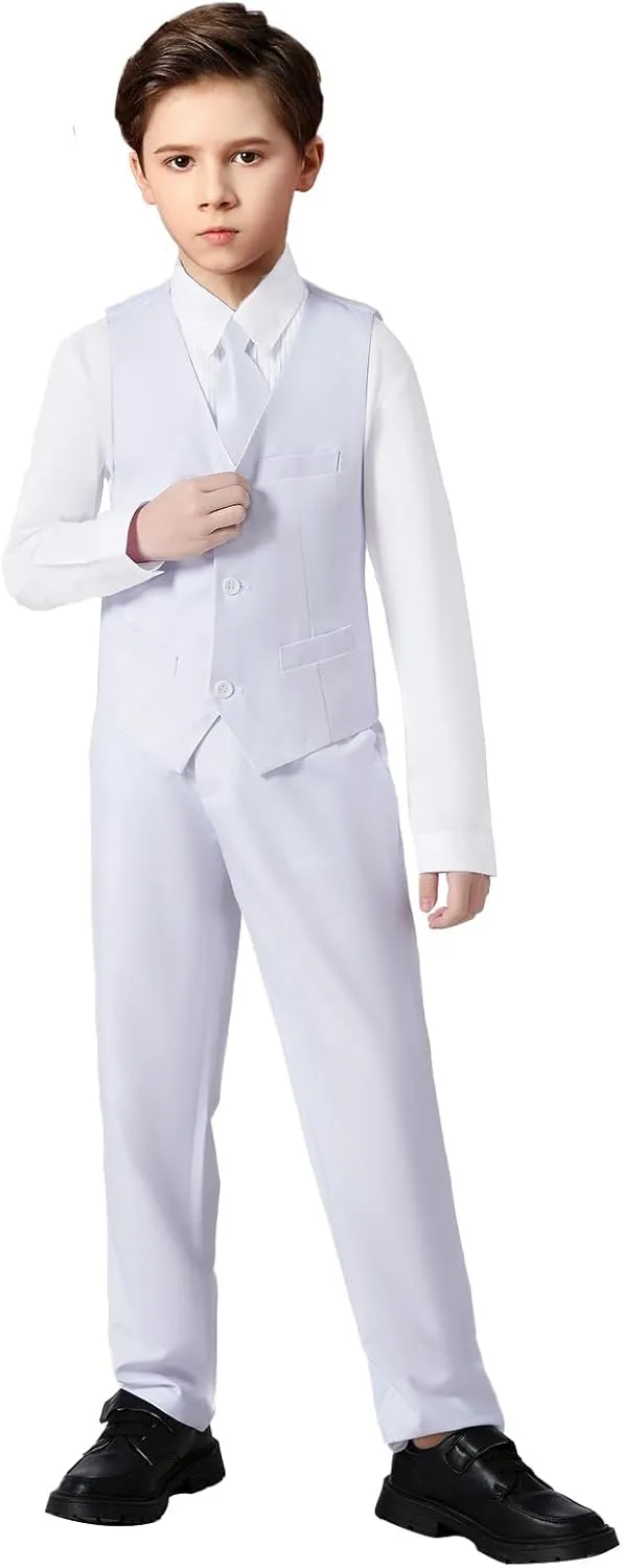 Boys Suits for Kids Formal Dress Suit Set Complete Outfit