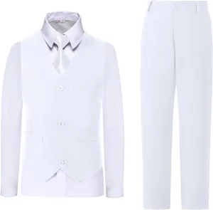 Boys Suits for Kids Formal Dress Suit Set Complete Outfit