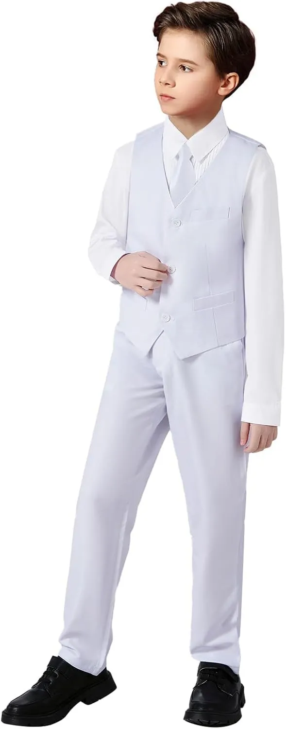 Boys Suits for Kids Formal Dress Suit Set Complete Outfit