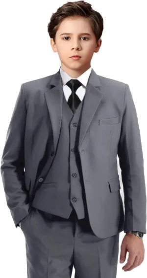 Boys Suits for Kids Formal Dress Suit Set Complete Outfit