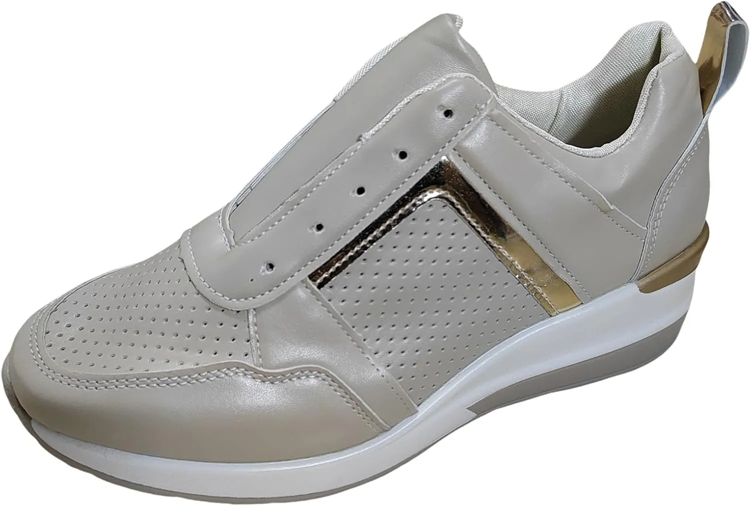 Breathable Fashion Sneakers for Women Non Slip Workout Fashion Tennis Running Sneakers Shoe for Elderly Women
