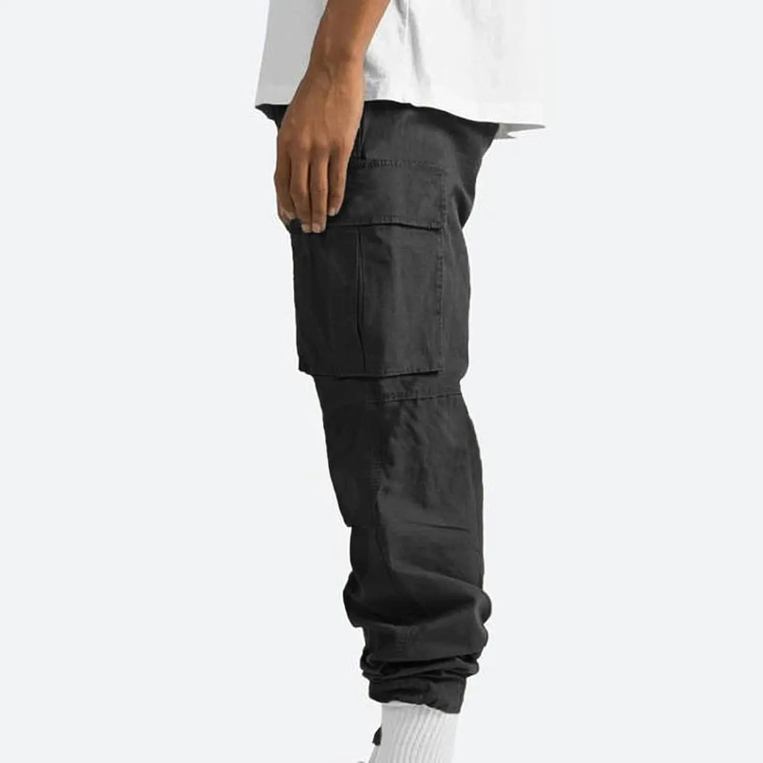 Cargo Pants for Men Casual Outdoor Pants Hiking Pants Men Lightweight Athletic Pants for Loose Fit Sports Joggers