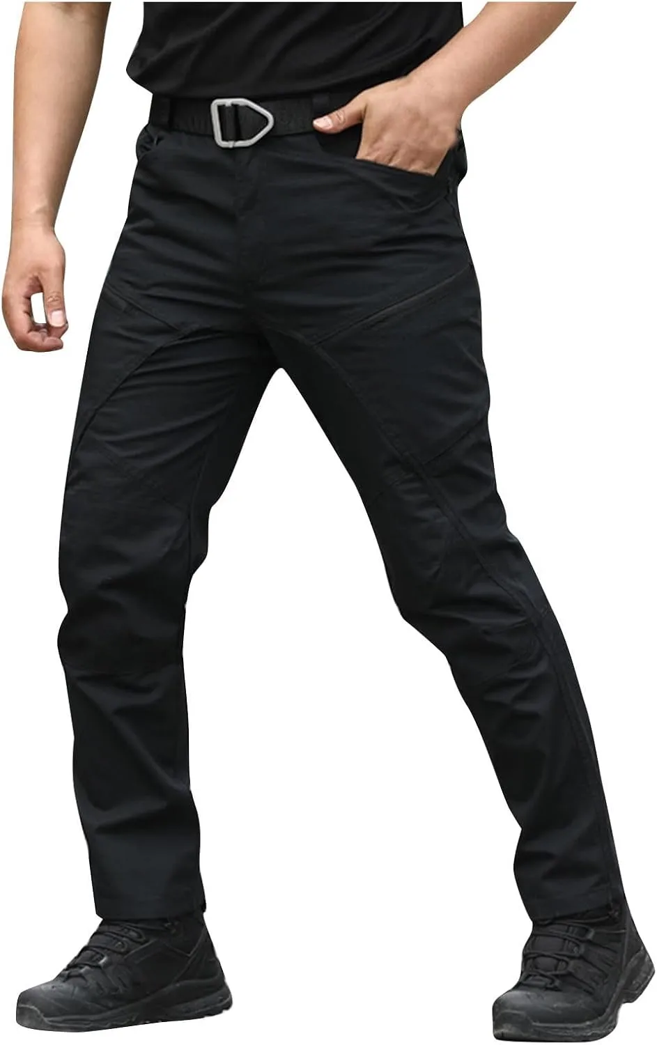 Cargo Pants for Men Slim Fit Hiking Pants Men Casual Lightweight Joggers Work Pants Multi-Pocket Military Pants