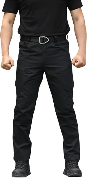 Cargo Pants for Men Slim Fit Hiking Pants Men Casual Lightweight Joggers Work Pants Multi-Pocket Military Pants