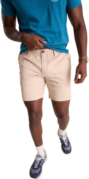 Chubbies Chino Shorts Men 7 Inch - Mens Shorts Casual with Elastic Waistband, Side and Back Pockets, Stretch Cotton Blend