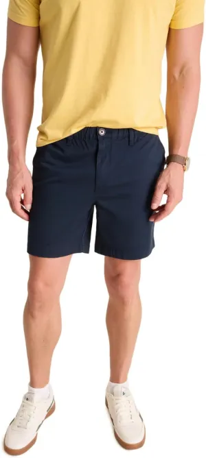 Chubbies Chino Shorts Men 7 Inch - Mens Shorts Casual with Elastic Waistband, Side and Back Pockets, Stretch Cotton Blend
