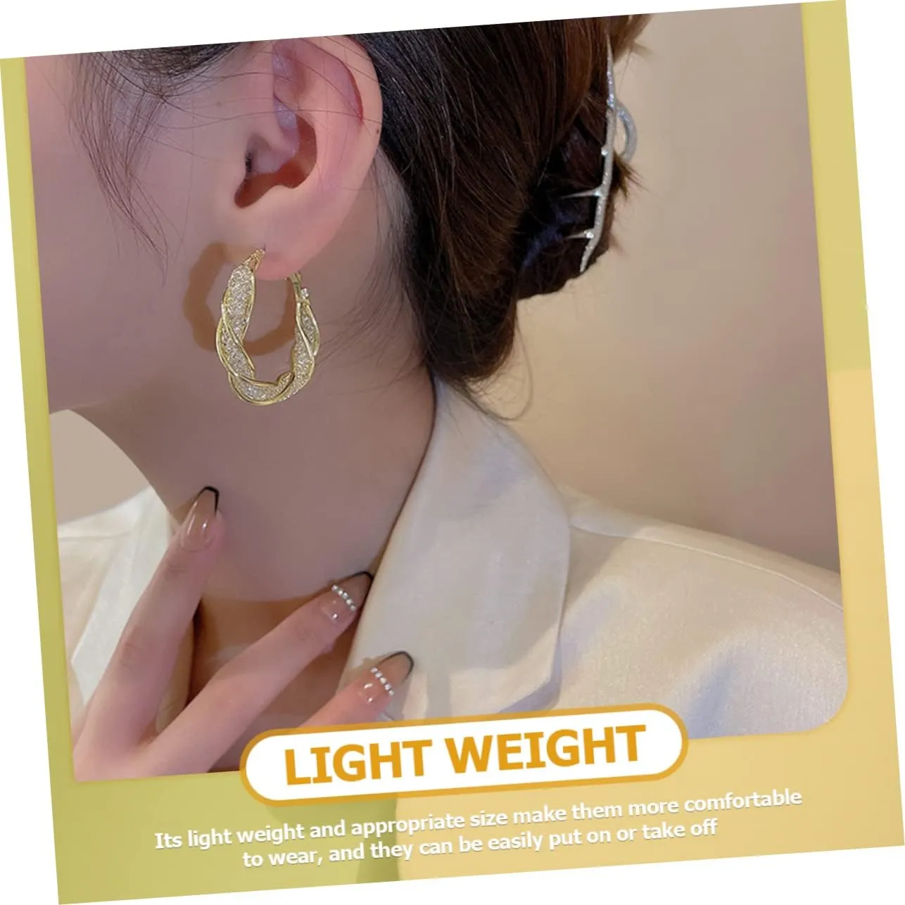 Circle Hollow Earrings Hoops Earrings Dangle Earrings for Women Statement Earrings Prom Earrings Jewelry
