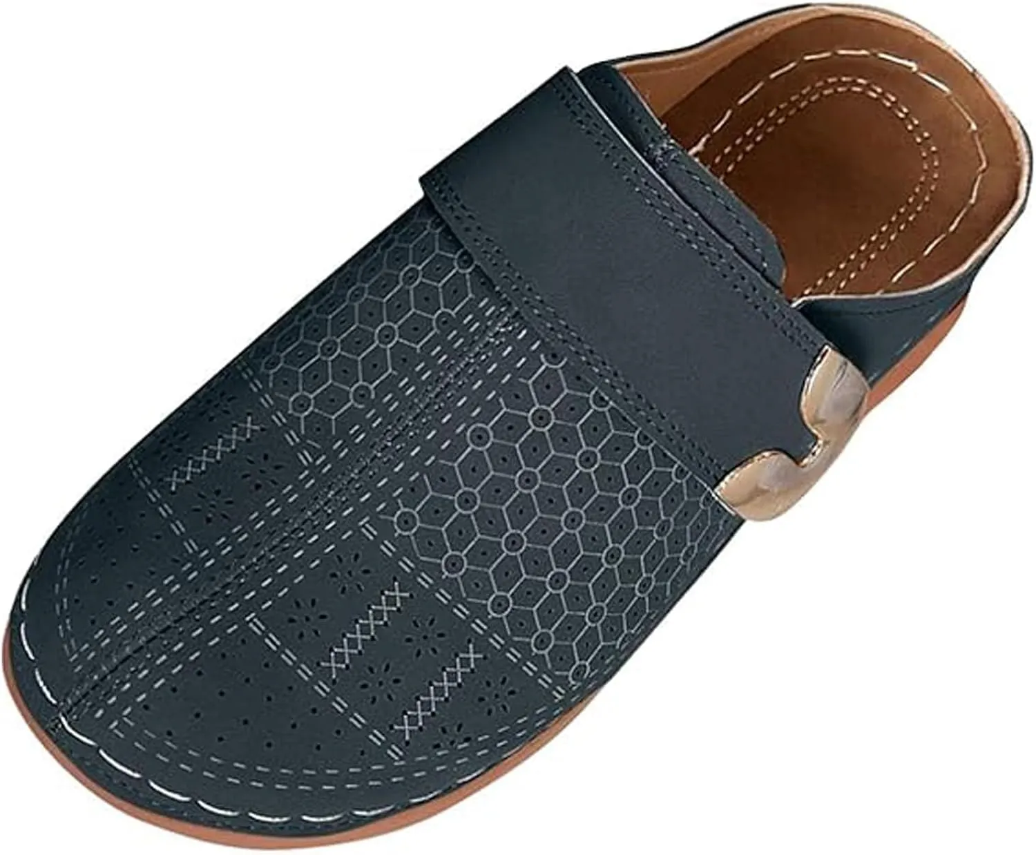 Clogs for Women Mules Shoes Arch Support Closed Toe Sandals Low Wedge Slip on Slip-On Flat Mule Comfort Summer 2025 Wide Width Platform Mesh Slippers Orthopedic Sneakers Arch-Support Sandal