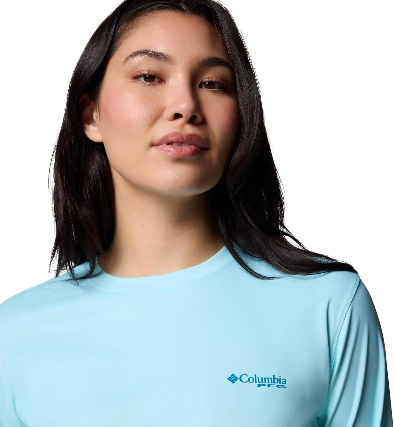 Columbia Women's Tidal Tee PFG Fish Star Long Sleeve