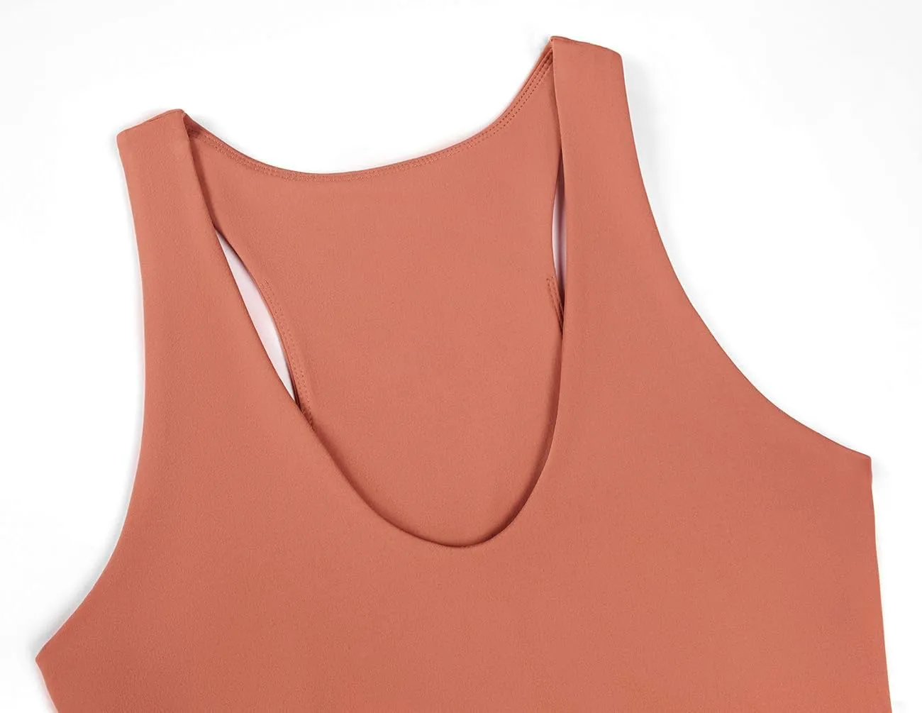 CYVESOULA Crop Tank Tops for Women Racerback Workout Tank Tops Double Lined Tank Top Sleeveless Crop Tops Cropped Yoga Tops