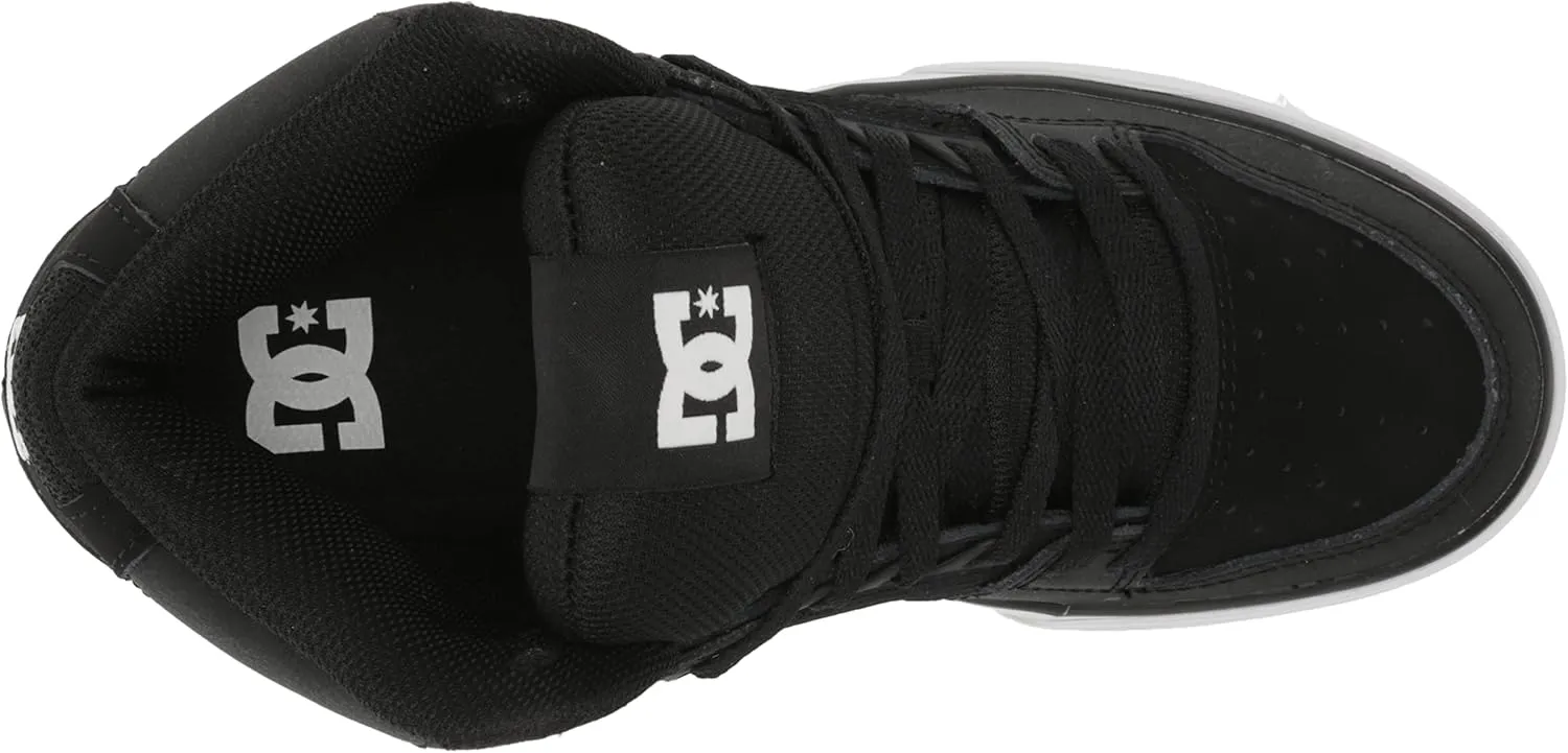 DC Men's Pure High Top Wc Skate Shoes Casual Sneakers