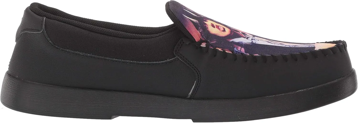 DC Men's Villain Slip On Low Top Slipper Casual Sneaker Shoe