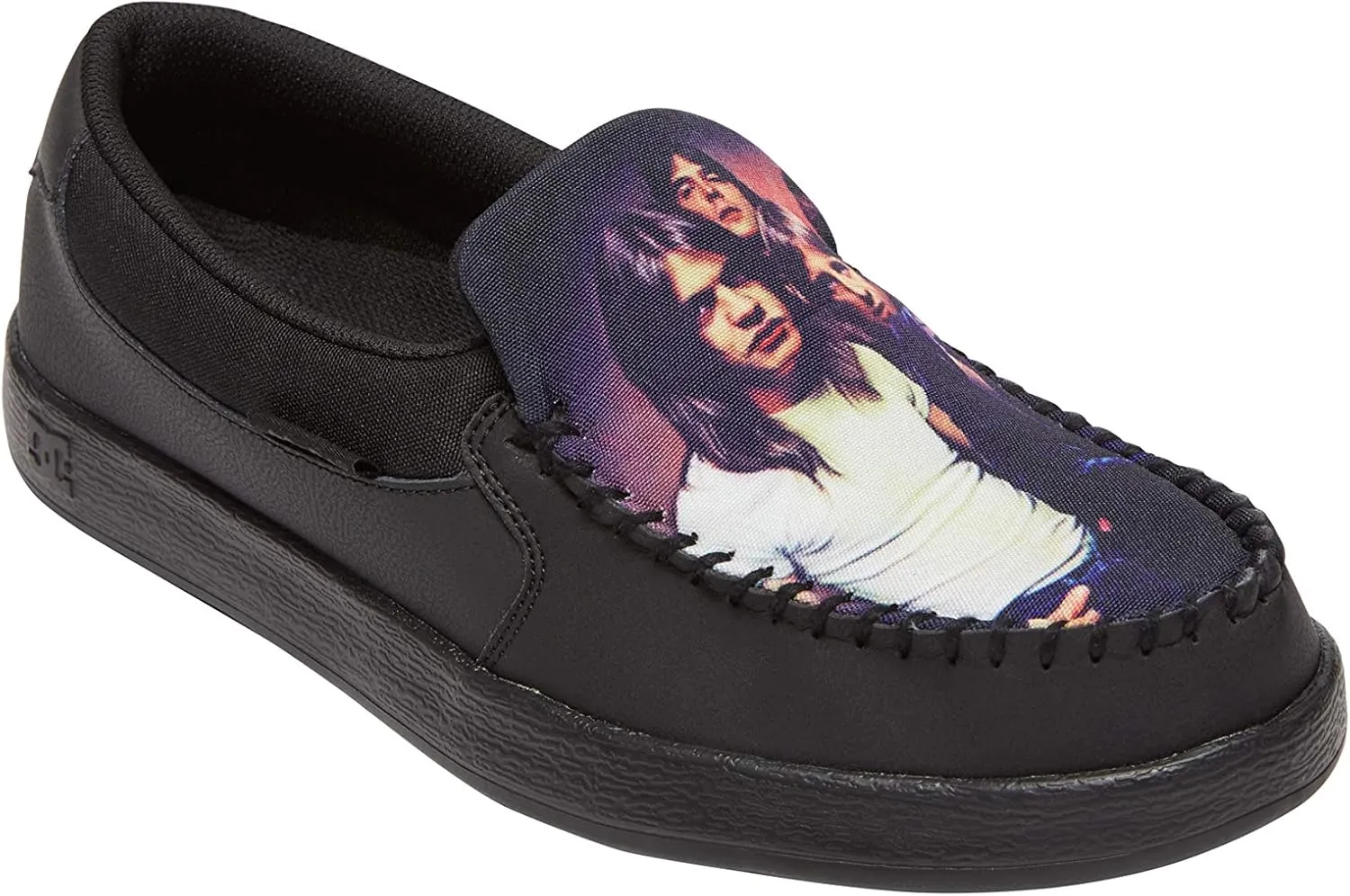 DC Men's Villain Slip On Low Top Slipper Casual Sneaker Shoe