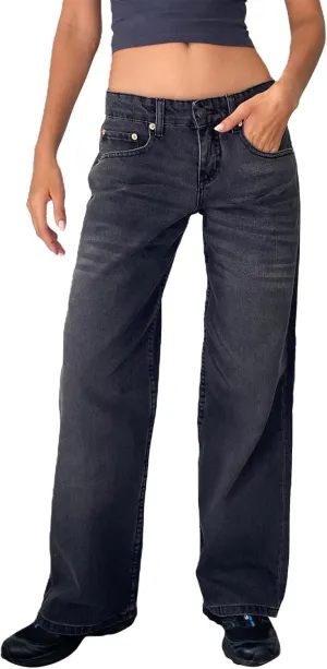 Denim Sweatpants Jeans for Women Boyfriend High Waited Baggy Wide Leg Jeans Y2k Streetwear Loose Denim Pants Pocket
