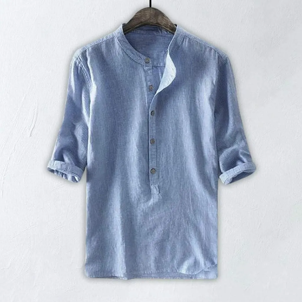 Dress Shirts for Men Short Sleeve Fashion Summer Tops Button Down Casual Cotton Linen Dress Vacation Shirts Blouses
