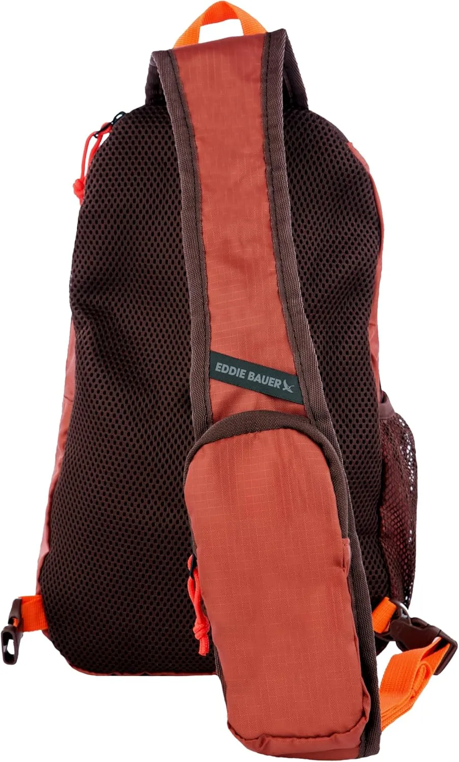 Eddie Bauer Stowaway Packable Sling Bag | Foldable | Travel | Outdoor | Lightweight | Compact | Everyday Carry | Ripstop Nylon | 10L - Maroon