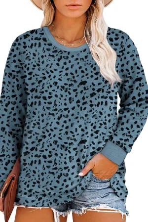 Eytino Plus Size Tops for Women Short Sleeve Crew Neck Polka Dot Print Casual Summer Loose Tee Shirts(1X-5X)