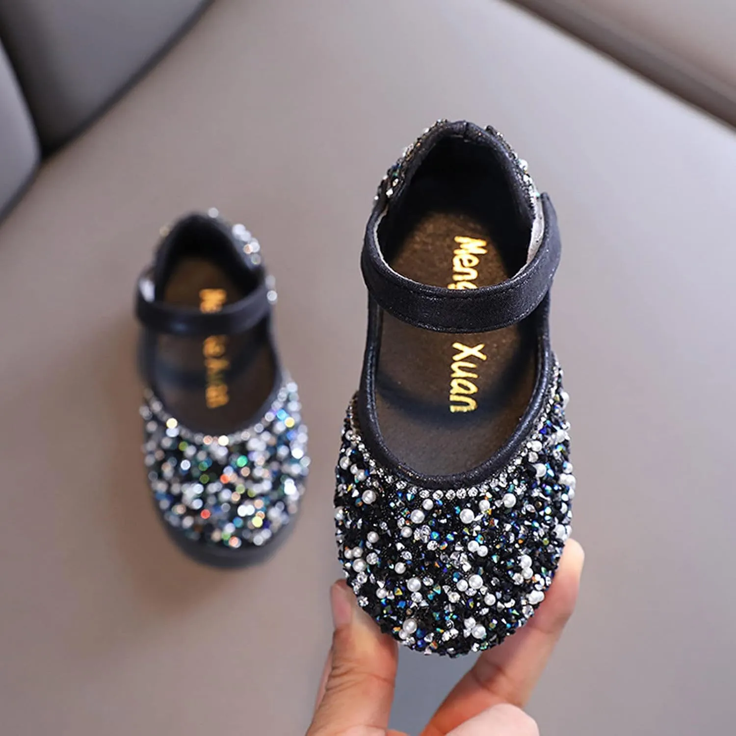 Fashion Spring And Summer Children's Dance Shoes Girls Dress Show Princess Shoes Round Toe Pearl Arctiv8 Kids Snow Boots