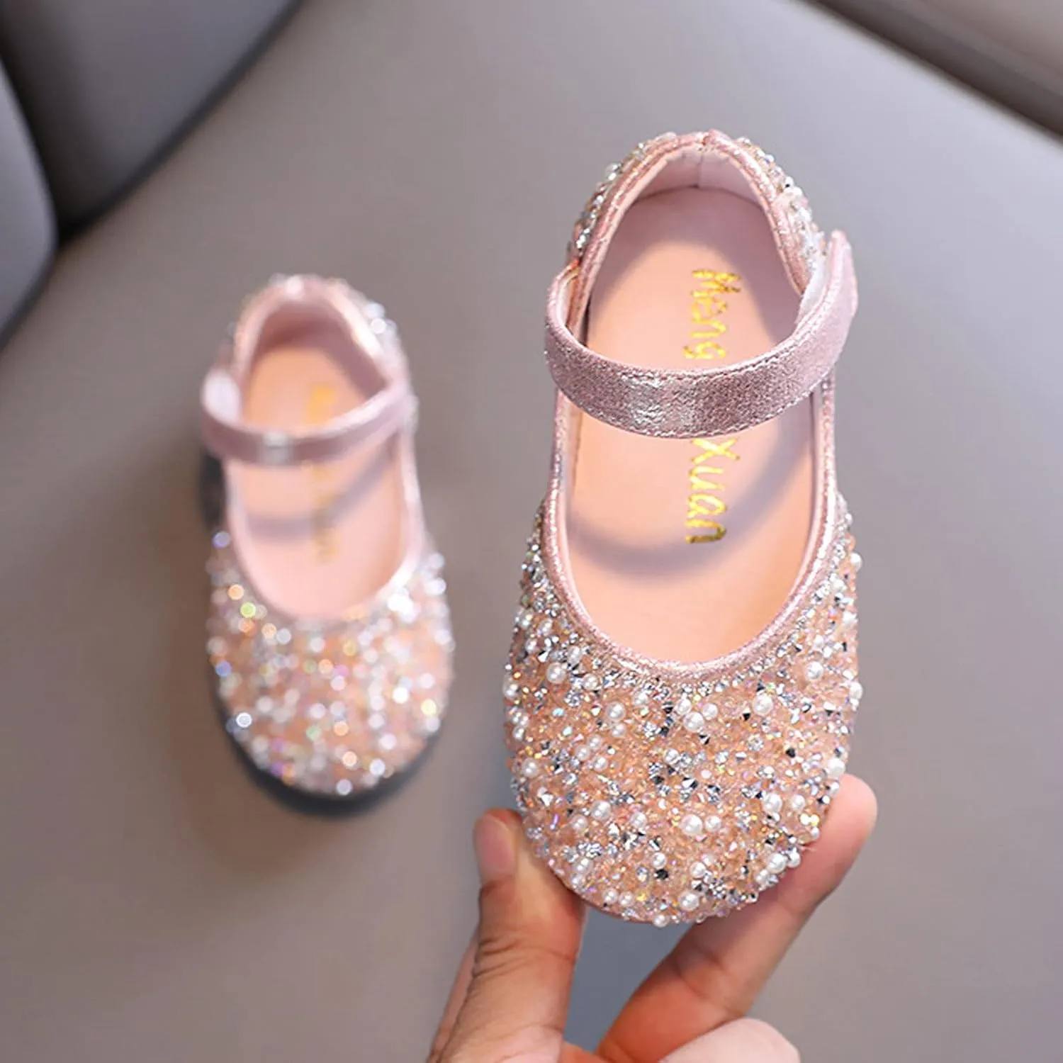 Fashion Spring And Summer Children's Dance Shoes Girls Dress Show Princess Shoes Round Toe Pearl Arctiv8 Kids Snow Boots