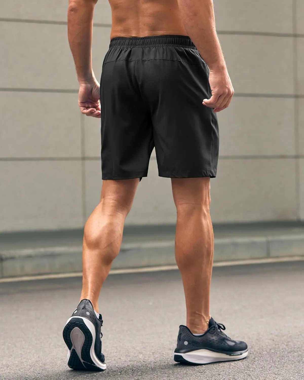 G Gradual Men's Athletic Running Shorts with Zipper Pockets Quick Dry 7"/ 5"/ 9" Workout Gym Shorts for Basketball Hiking