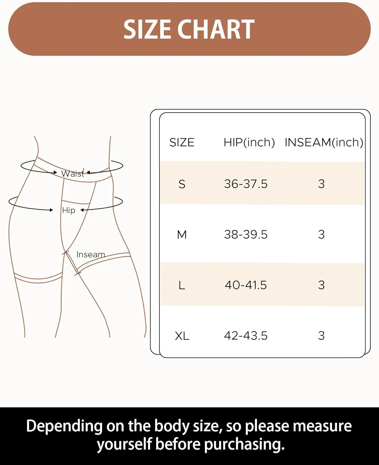 INNERSY Women's High Waisted Period Underwear Boy Shorts Panties for Postpartum Menstrual 3-Pack