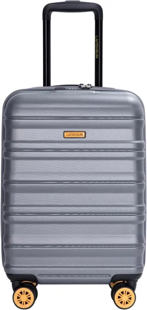 JCSD Comfortable Carry On Luggage for Stress-Free Travel, Lightweight and Durable Hard Shell Design, Dark Grey