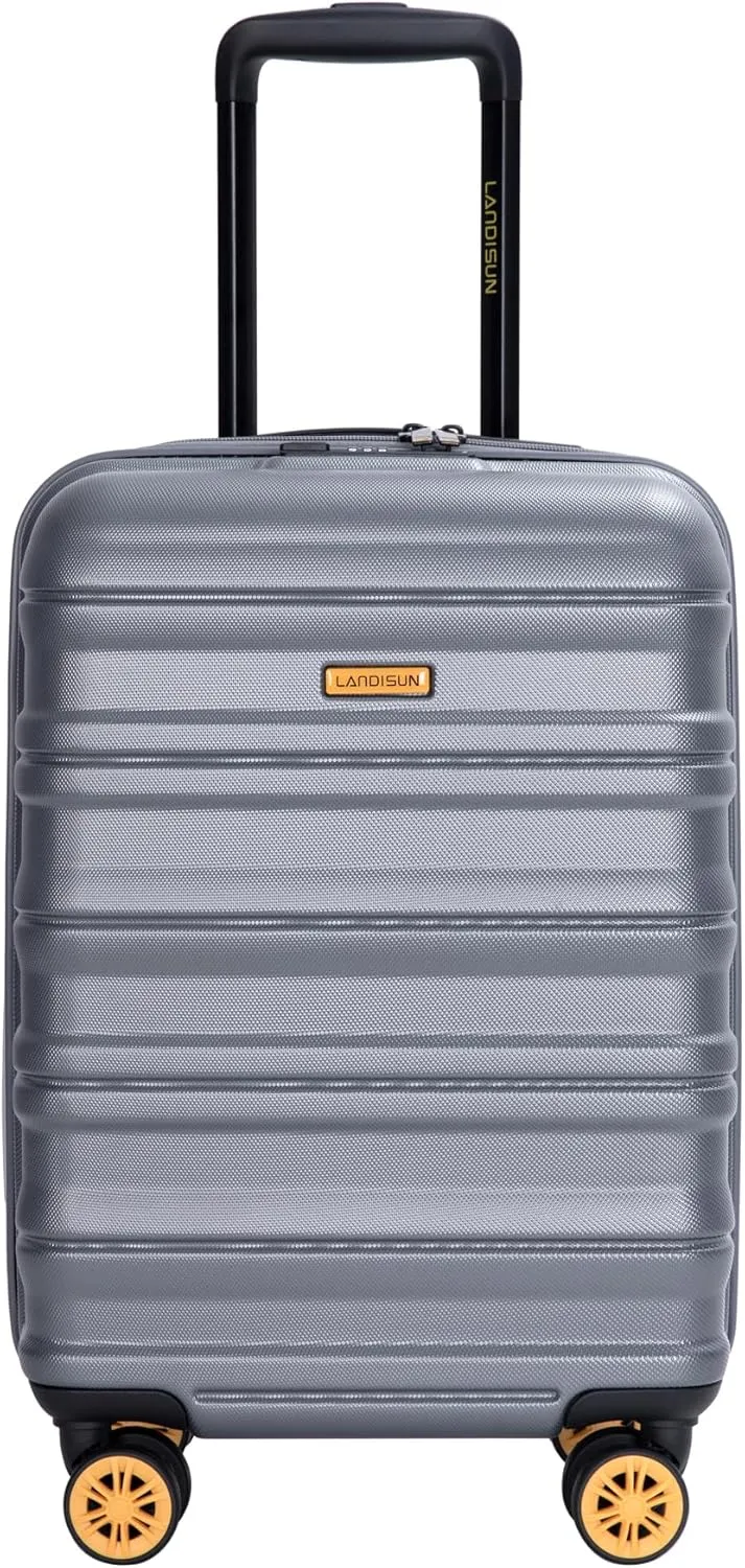 JCSD Comfortable Carry On Luggage for Stress-Free Travel, Lightweight and Durable Hard Shell Design, Dark Grey