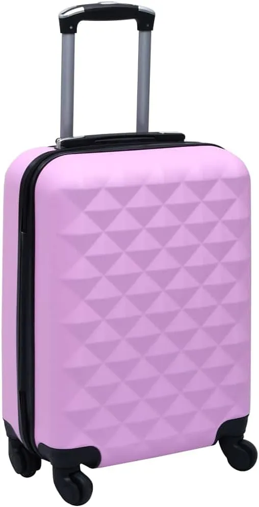 JCSD Stylish Hardcase Trolley for Seamless Travel, Lightweight and Durable, Business Trips and Holidays, Pink