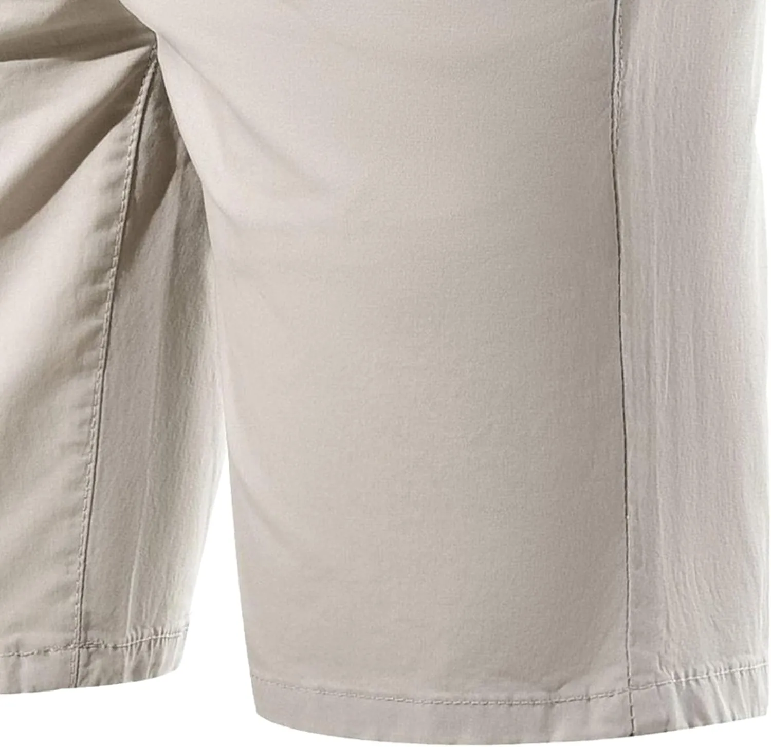 JEShifangjiusu Men's Shorts Summer Solid Color Slim Fit Flat Front Walk Chino Shorts Athletic Casual Drawstring Short Pants