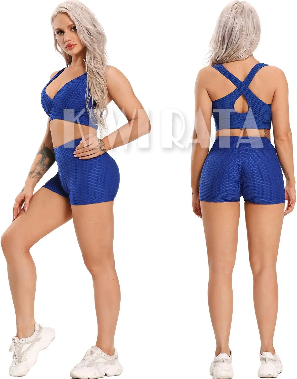 KIWI RATA Scrunch Booty Shorts for Women Workout Gym Butt Lifting Yoga Sexy Textured Short Hot Pants