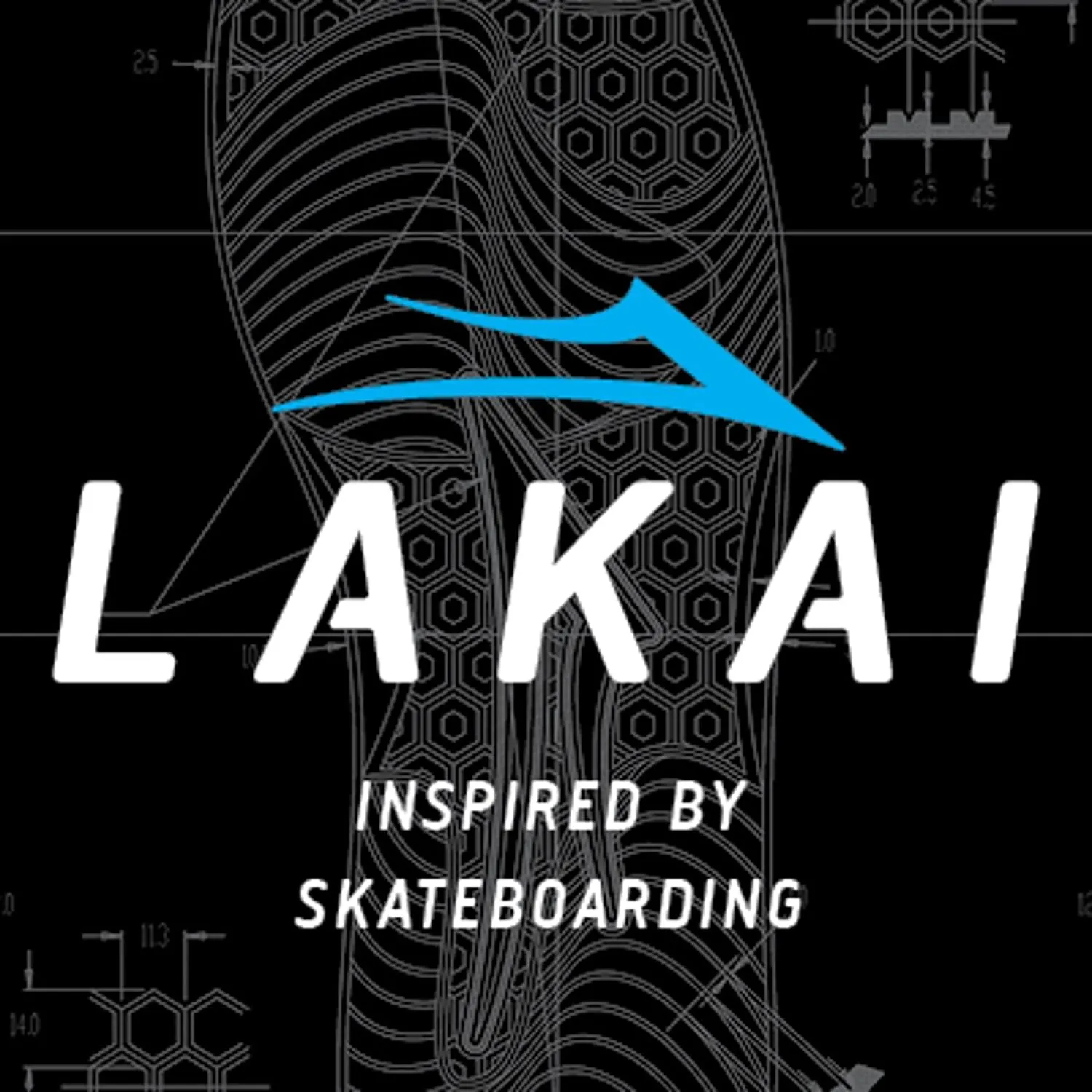 Lakai Men's Riley 3 Skate Shoes - Pro Model by Riley Hawk