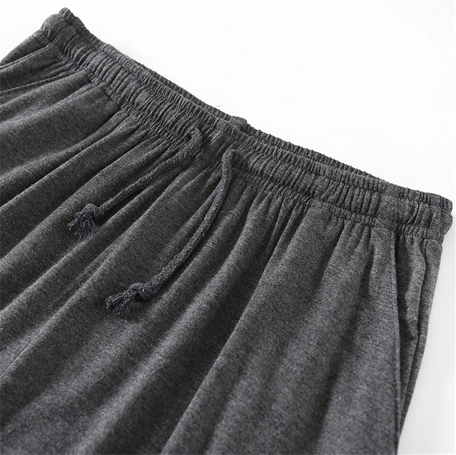 LCMTWX Mens Casual Shorts Drawstring Shorts Waist Solid with Pockets Sports Men's Casual Shorts Shorts for Men Mens Shorts