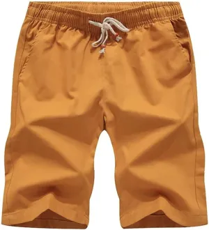 LCMTWX Men's Sport Shorts Drawstring Mid Casual Solid Waist Shorts Color Men's Casual Shorts Shorts for Men Mens Shorts