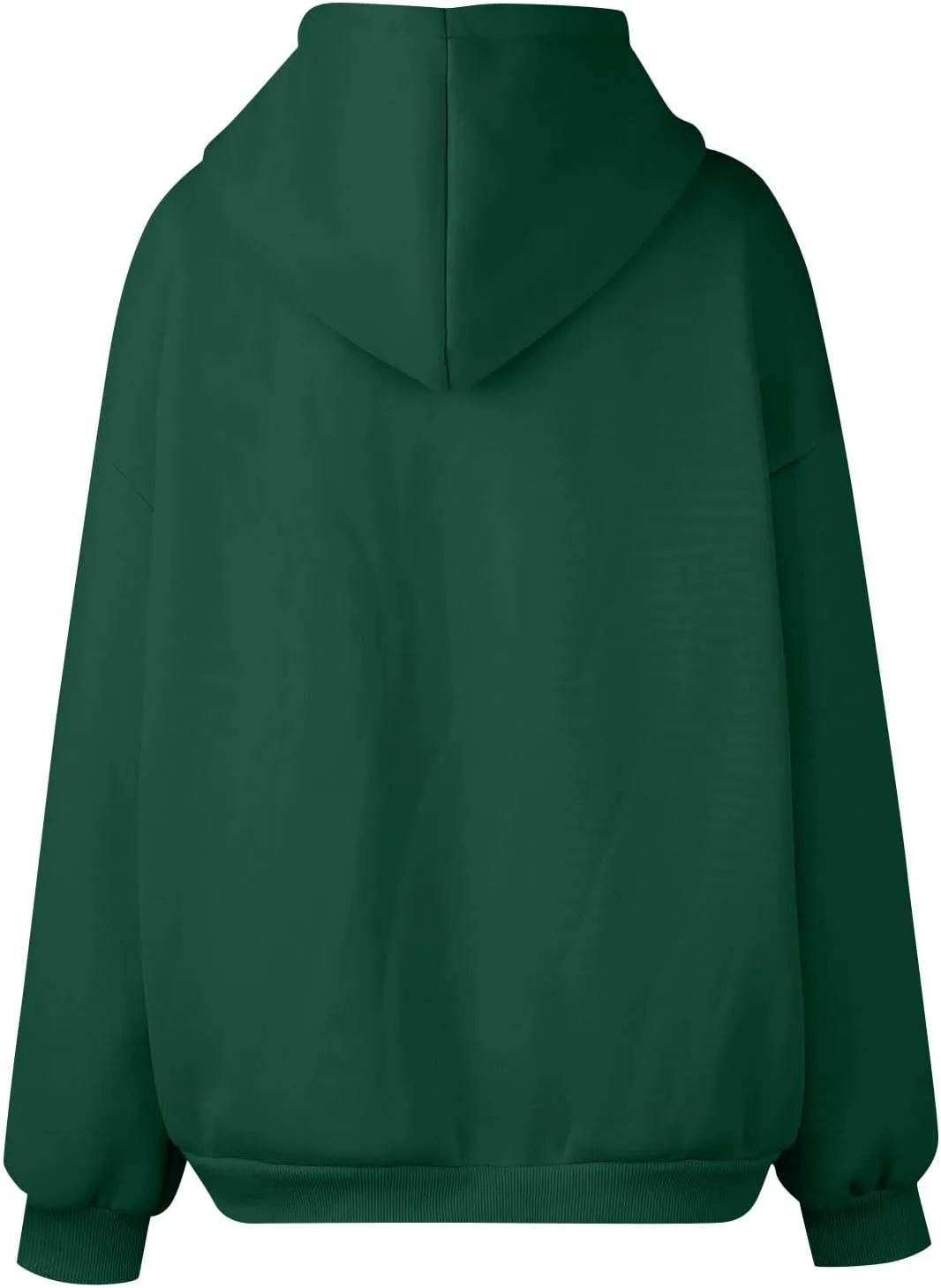 Lightweight Hoodies for Plus Size Women Zip Up 3x Long Sleeve Sweatshirt Jackets Loose Casual Tops with Pockets