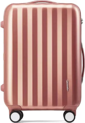 Luggage Carry On Luggage Lightweight Hard Shell Suitcase Large Capacity Storage Luggage Suitcases with Wheels Lightweight And Durable(Pink)