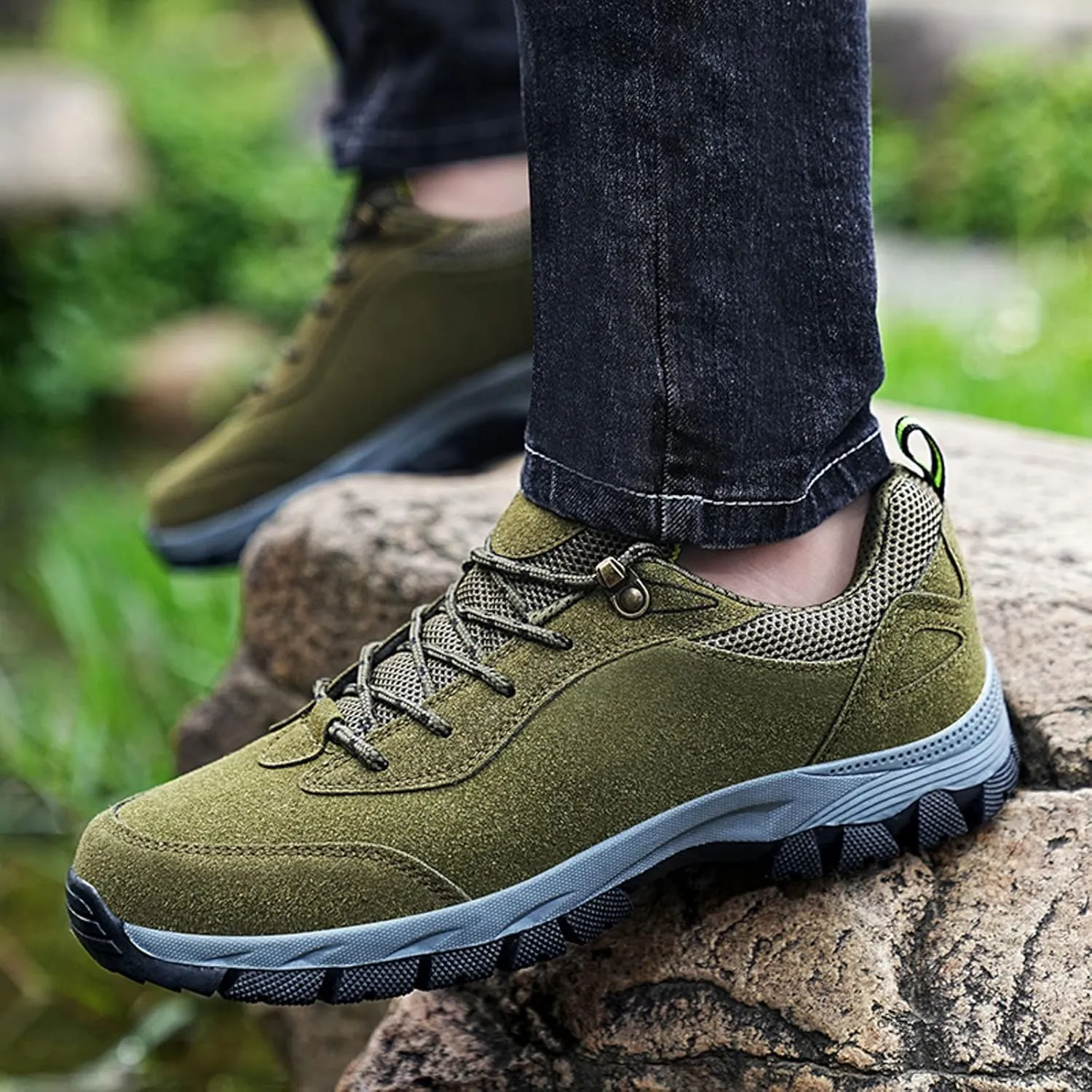 Men Sports Shoes Fashion Summer New Pattern Soft Sole Thick Sole Outdoor Mountaineering Shoes Mens Sneaker Boots