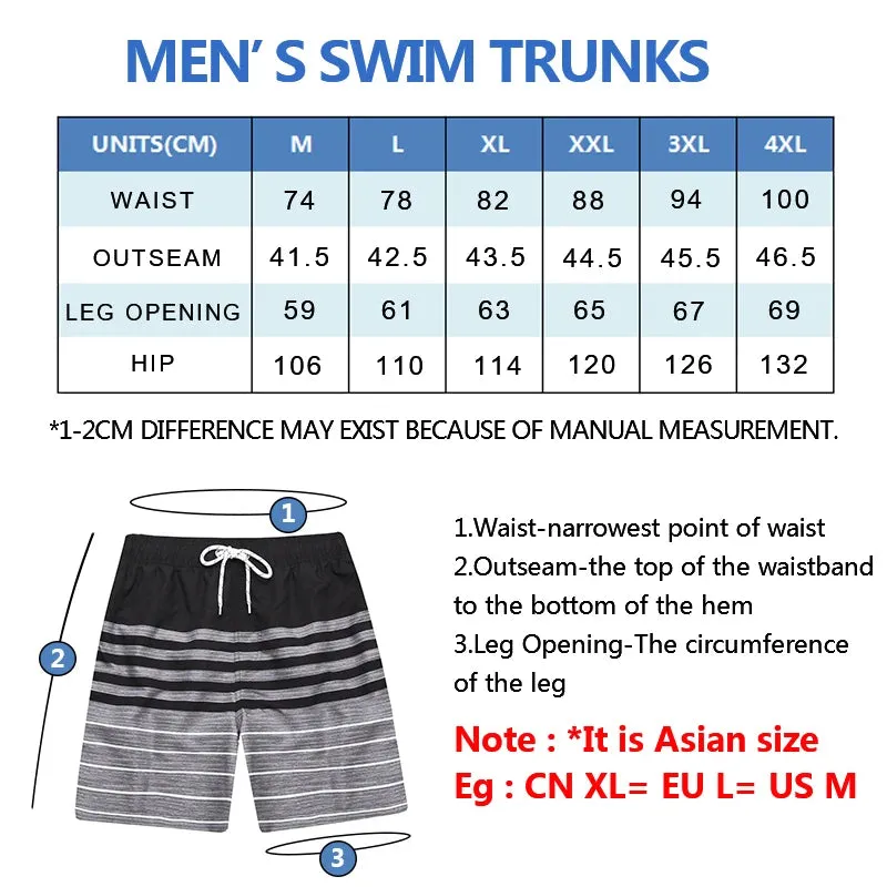 Men’s Avacado Fashion Quick-Dry Board Shorts