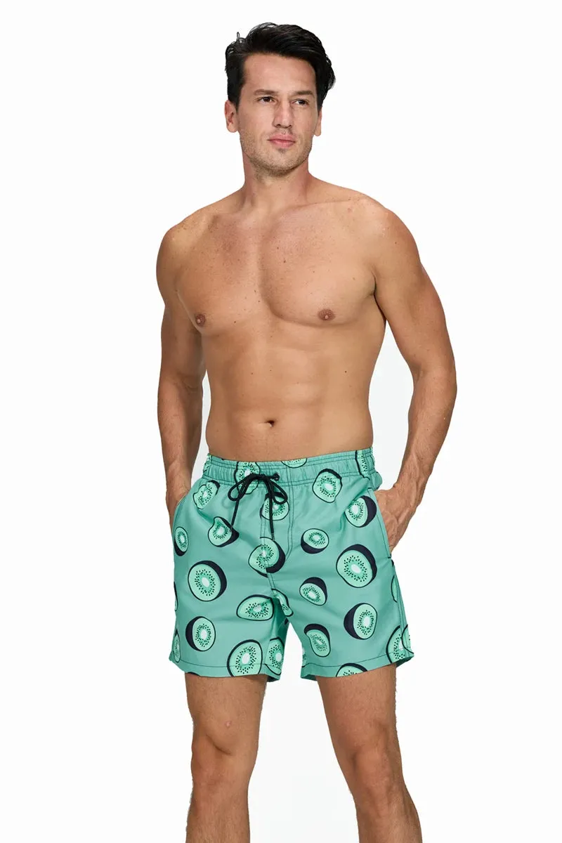 Men’s Avacado Fashion Quick-Dry Board Shorts